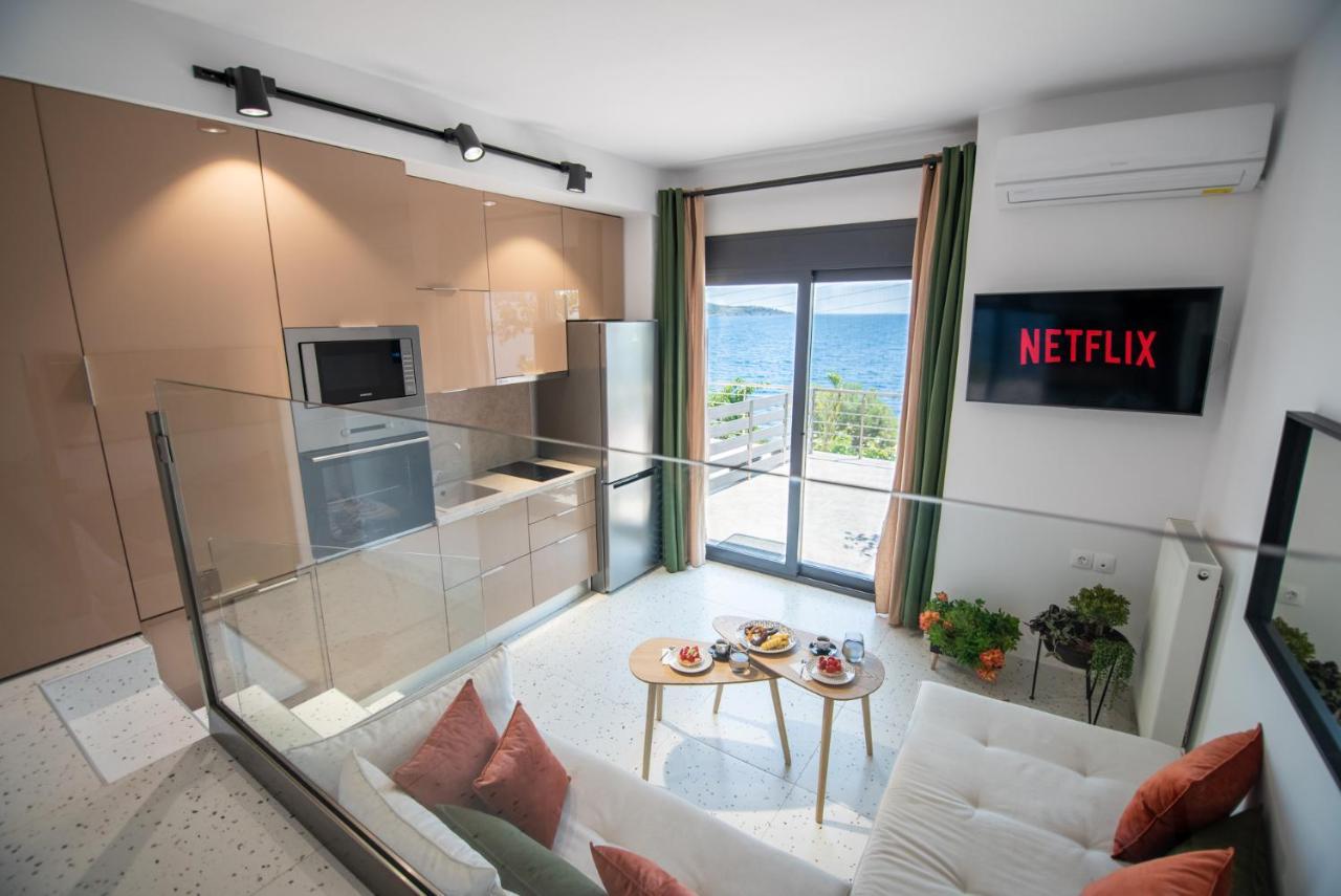 Anemos Seaside Apartment Neos Marmaras Dış mekan fotoğraf